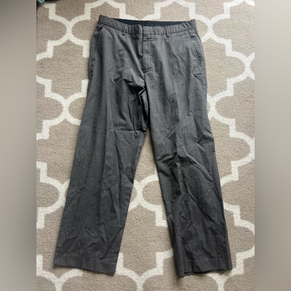 Calvin Klein Charcoal Gray Dress Pants